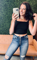 Abbi All Night Crop Top
