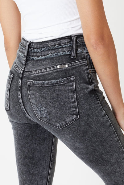 Alivia Black Washed Denim Jeans - SIZE 1/24