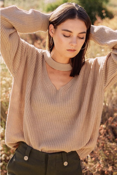 Belle Cutout Sweater - SIZE S/M