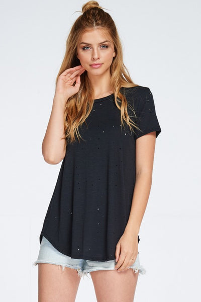 Bette Basic Tee - Black