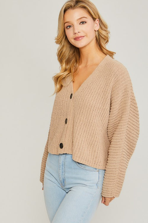 Beverly Button Down Cardigan - SIZE LARGE
