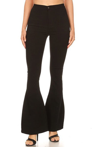 Bianca Babe Bell Bottoms - Black