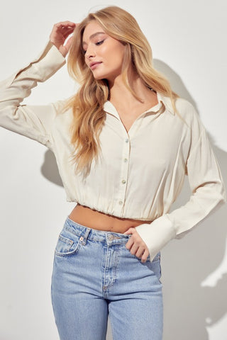 Carly Cropped Blouse