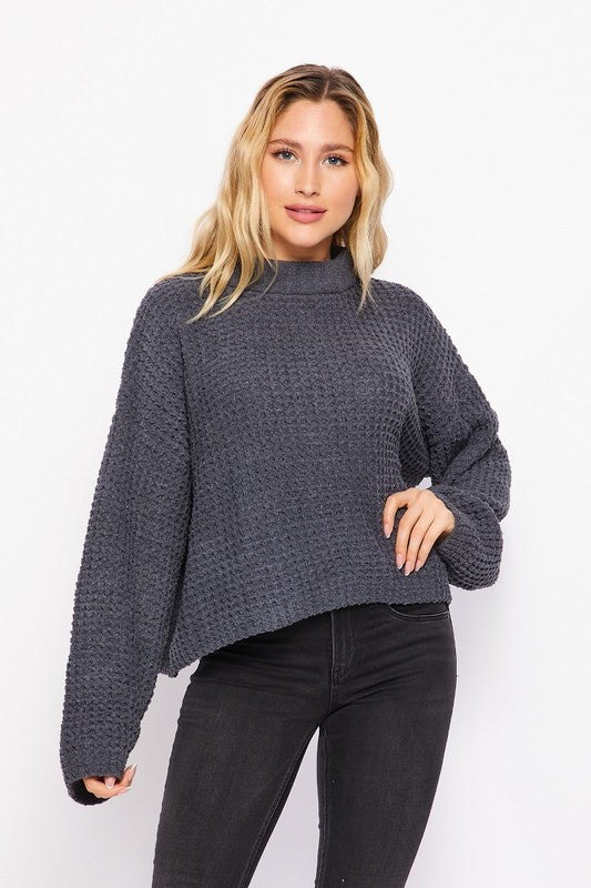Chayla Mock Neck Sweater