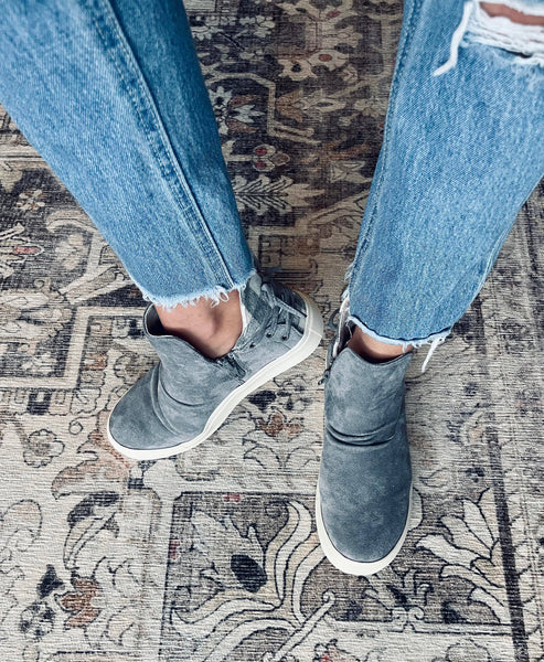 Cara Faux Suede Sneaker