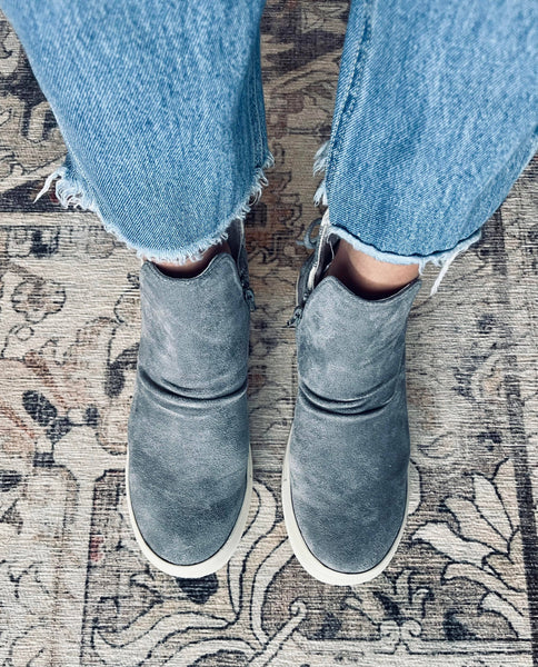 Cara Faux Suede Sneaker