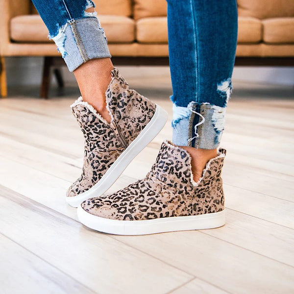 Challen Leopard Sneakers