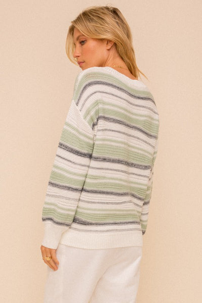 Emira Stripe Sweater