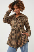 Esme Belted Coat - SIZE LARGE