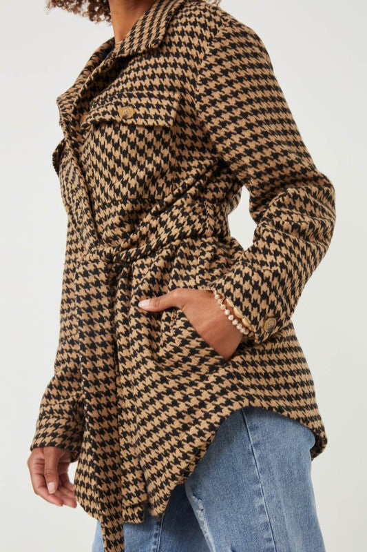 Esme Belted Coat - SIZE LARGE