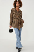 Esme Belted Coat - SIZE LARGE