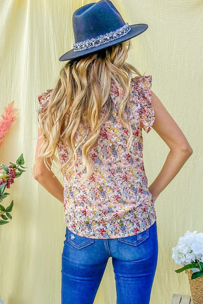 Felicia Floral Blouse - SIZE SMALL