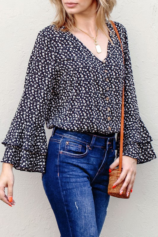 Hannah Floral Bodysuit