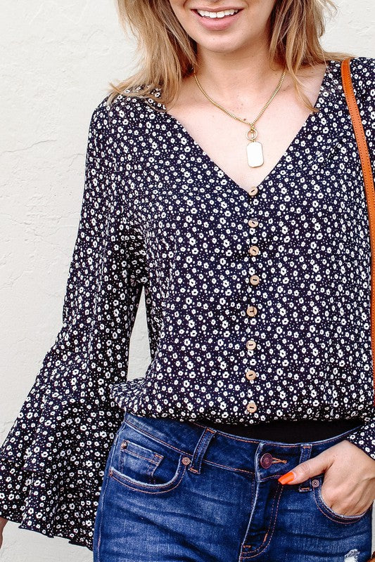 Hannah Floral Bodysuit