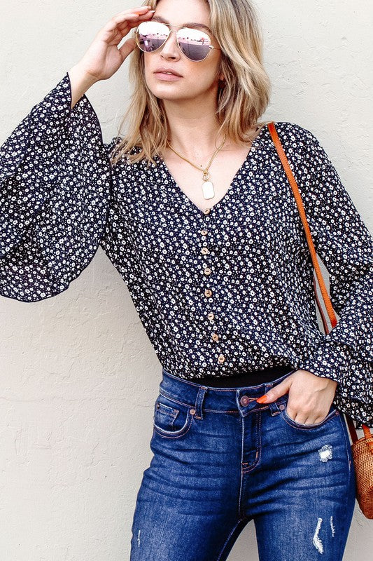 Hannah Floral Bodysuit