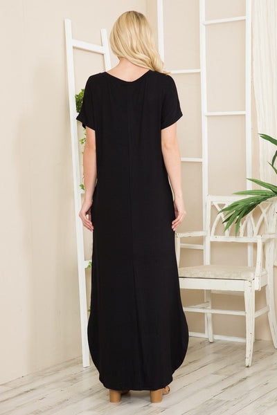 Helena Maxi Dress - Black