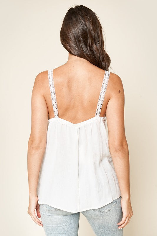 Jaisyn Sunlover Cami Tank - SIZE LARGE