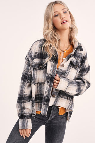 Jerza Perfect Plaid Shacket