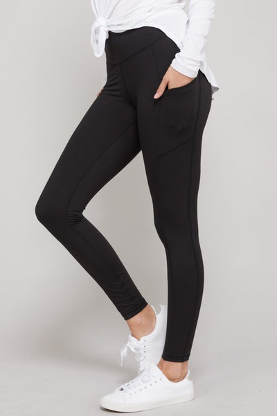 Kalia Perfect Comfort Leggings - Black - SIZE SMALL
