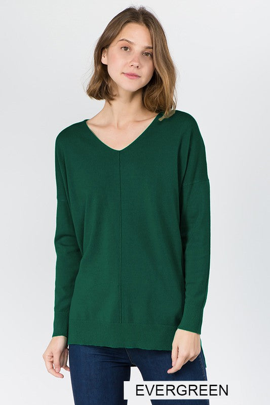 Karsyn Favorite Sweater - Evergreen