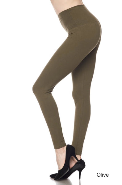 PLUS Lady Soft Leggings - 6 Color Options
