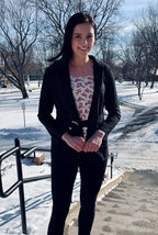 Layne Belted Blazer - SIZE SMALL