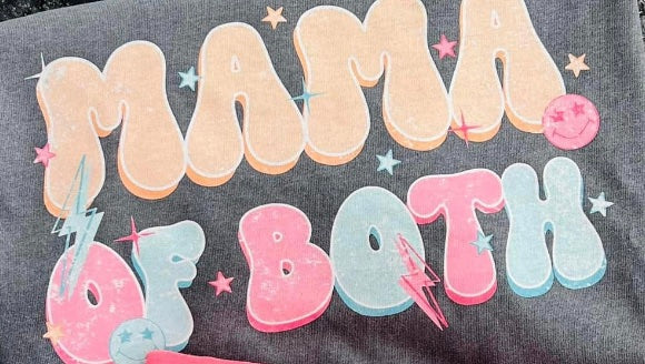 Corrine Comfort Colors Mama Tee - SIZE SMALL - GIRL MAMA