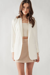 Margot Oversized Blazer - Ivory