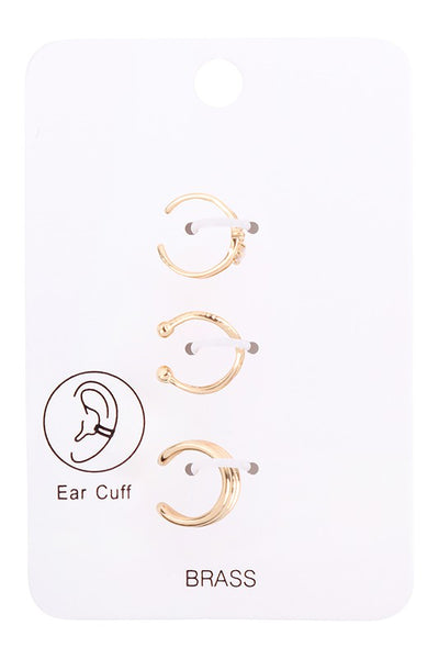 Marina Ear Cuff - Gold