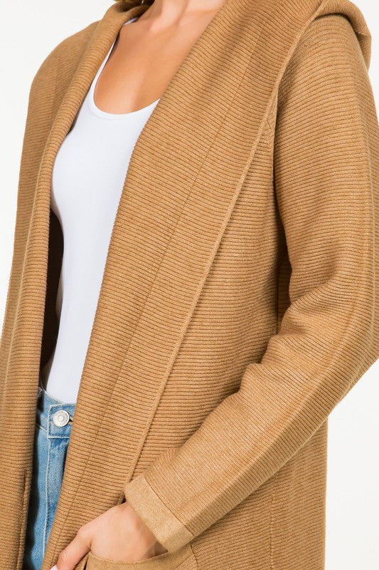 Nicola Hooded Cardigan - SIZE S/M