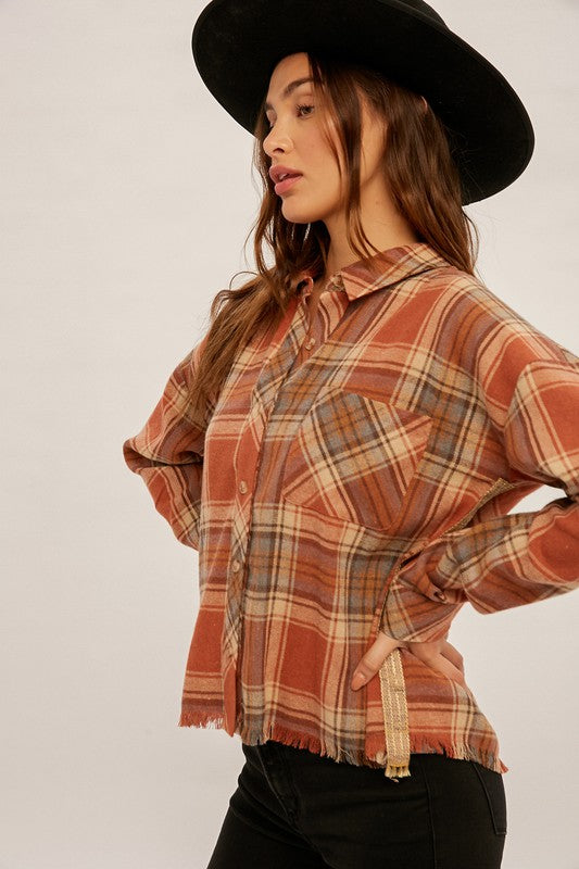 Rilynn Plaid Button Up