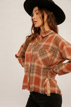 Rilynn Plaid Button Up