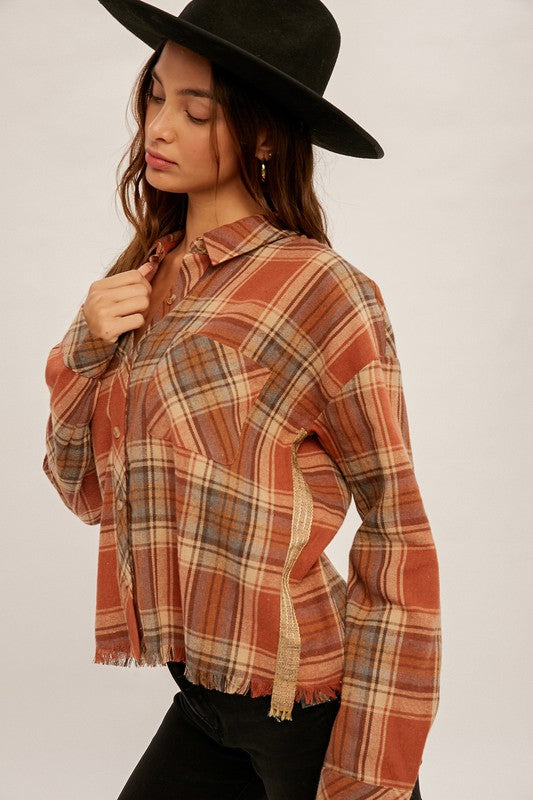 Rilynn Plaid Button Up