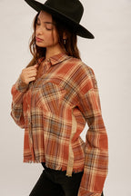 Rilynn Plaid Button Up