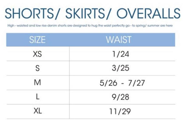 Maris KanCan Overall Shorts - SIZE XS
