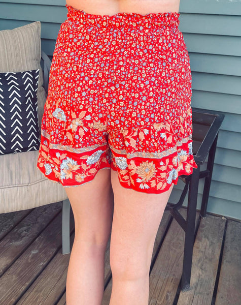 Thea Dainty Floral Shorts