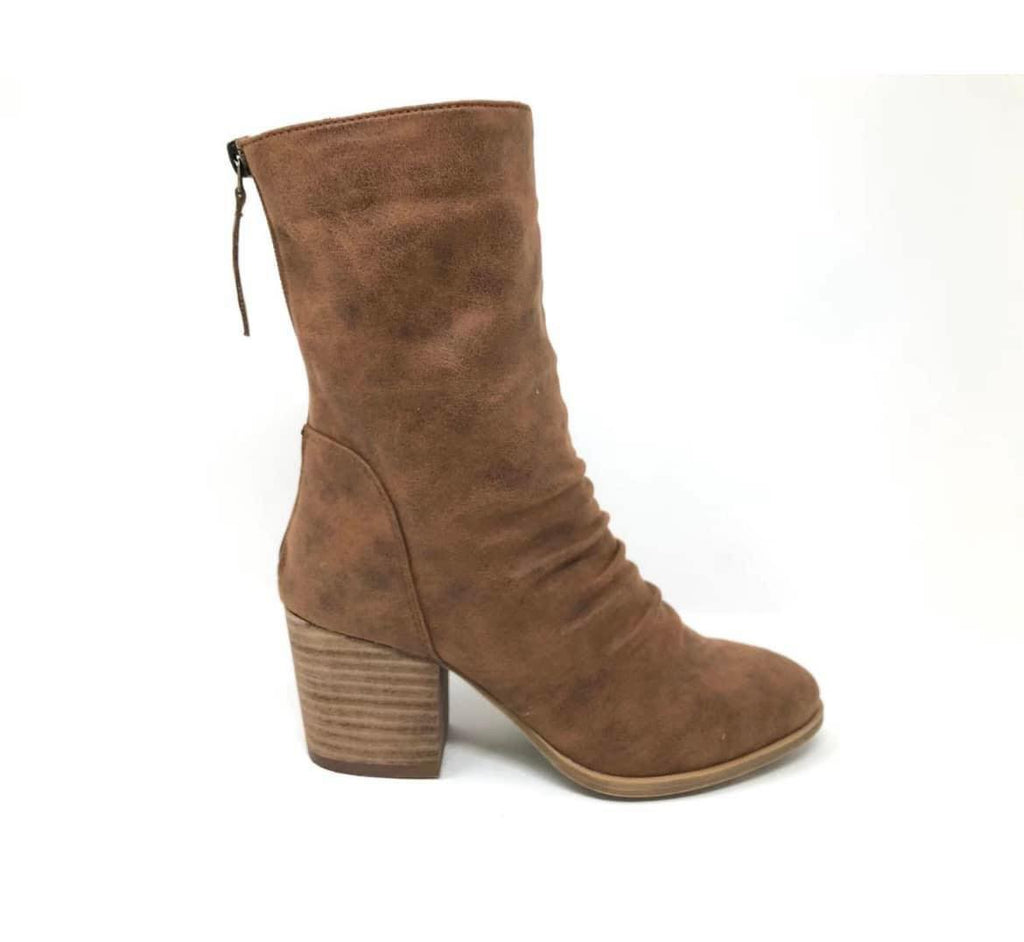 Venice Slouchy Bootie - Tan
