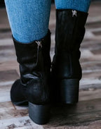 Venice Slouchy Bootie - Black