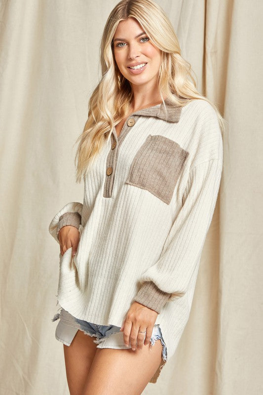 Zibby Colorblock Sweater
