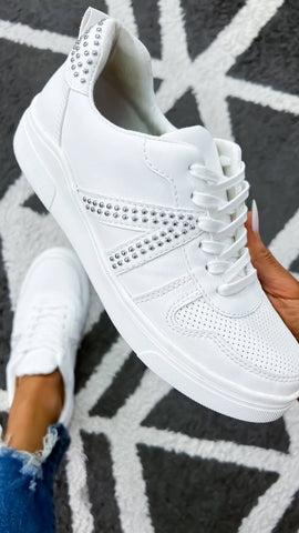 Audria Comfort Sneakers - Studded