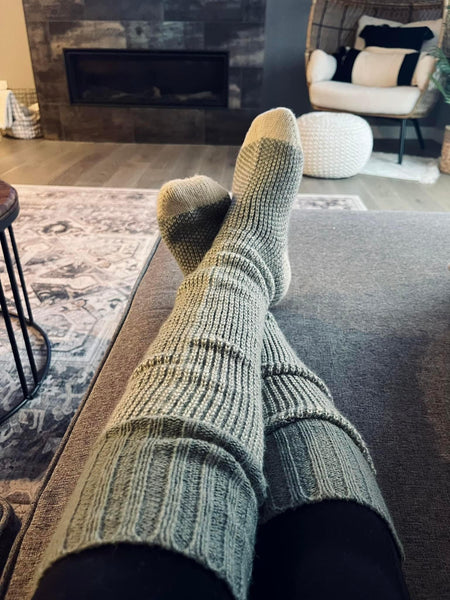 Bret Knitted Lounge Socks