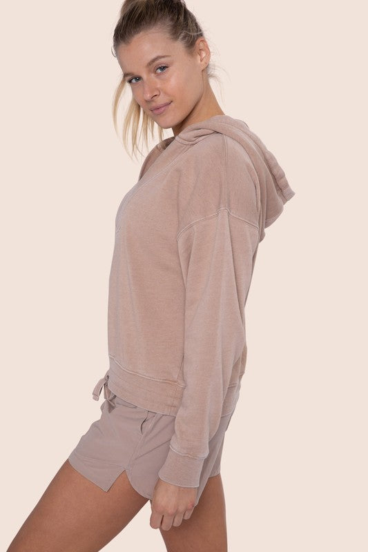 Mimi Burnout Hoodie - SIZE SMALL